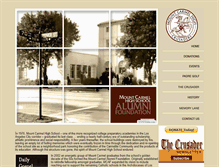 Tablet Screenshot of mtcarmelcrusaders.org